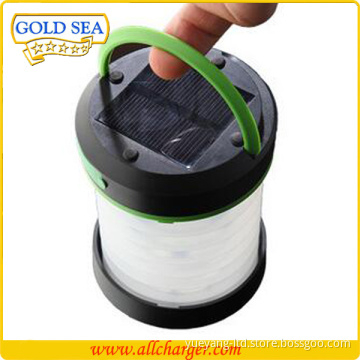 Waterproof foldable solar USB adventuridge rechargeable led camping lantern,best camping tent light with power bank